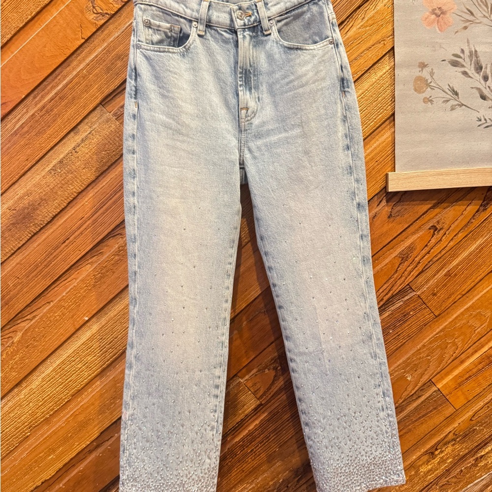 7 For All Mankind Light Blue Denim